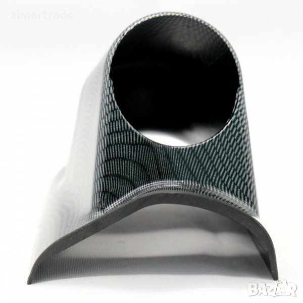 Стойка за измервателни уреди за колонка 52мм, карбон, снимка 1