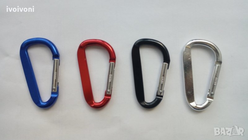 10 бр. Карабинери за количество отстъпки карабинер, снимка 1