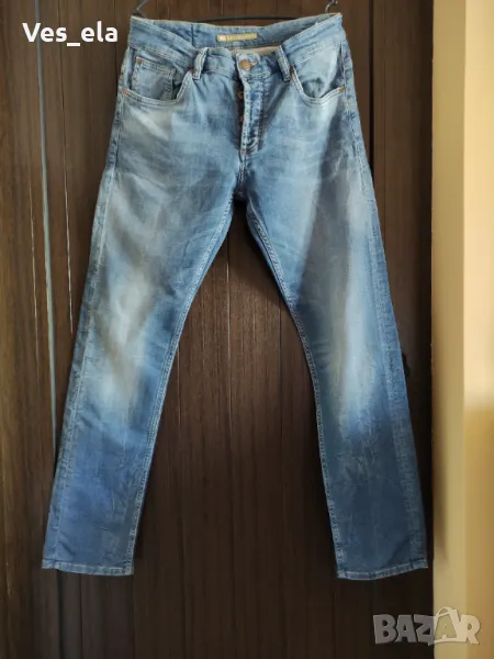 мъжки дънки с лека еластичност WE DENIM, снимка 1