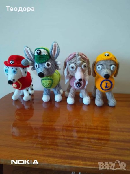 Плетени кученца "Пес патрул", снимка 1