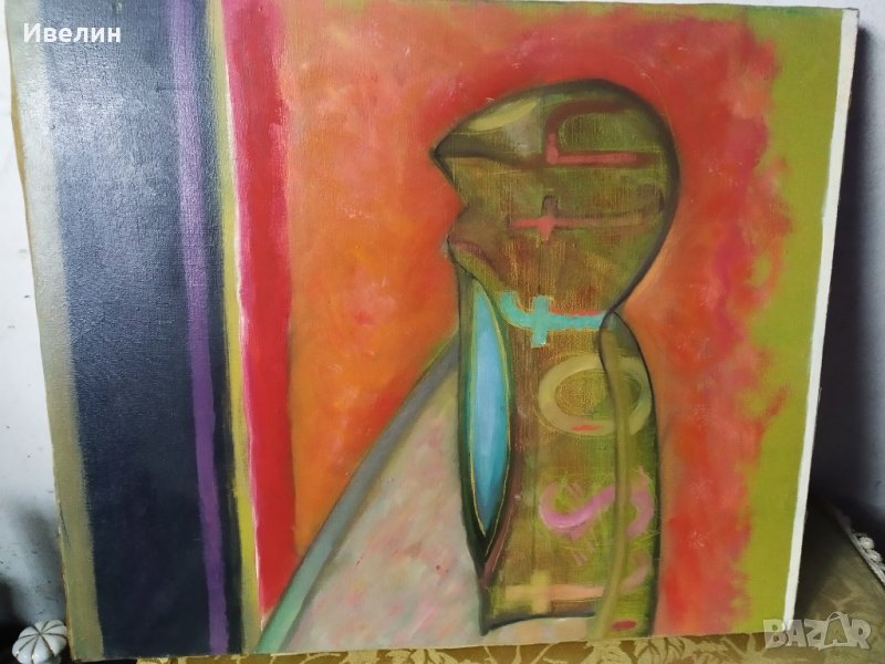 картина-абстракция, снимка 1