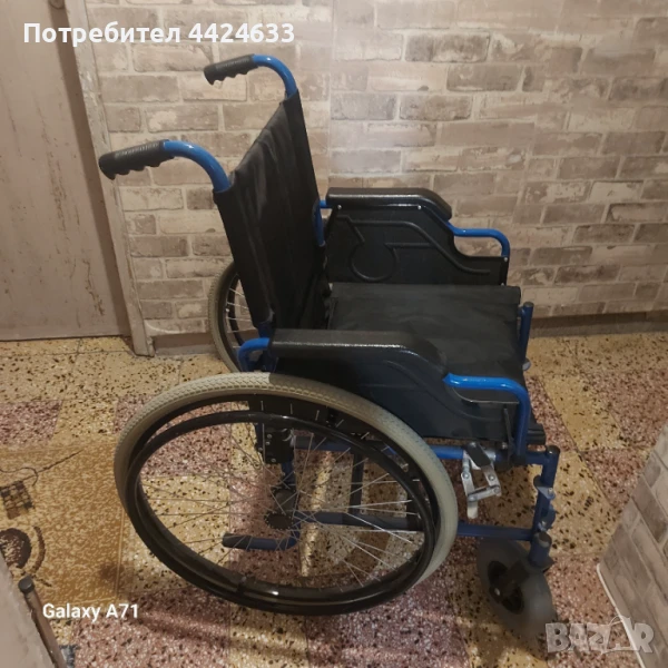 Чисто нова инвалидна количка., снимка 1