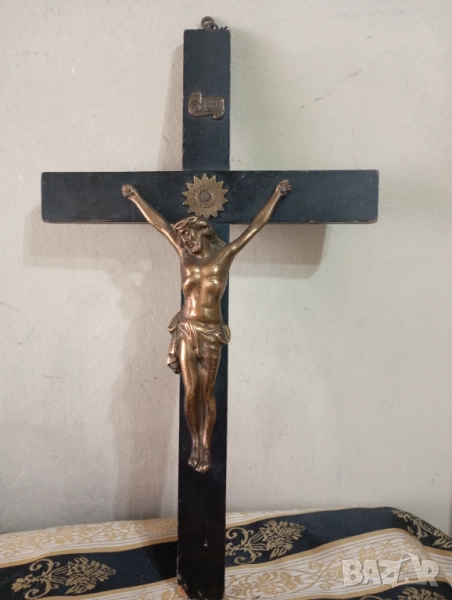 Стар кръст,разпятие, снимка 1