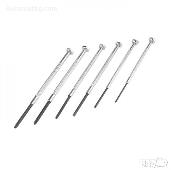 Комплект отверки Automat, 6 броя, Метални, снимка 1