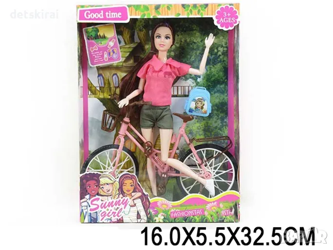 Кукла с колело, снимка 1