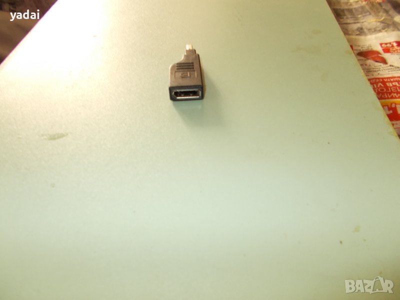 62.Преходник Мини дисплей портMini DisplayPort(м) към Дисплей порт DisplayPort (Full-Size) (ж), снимка 1