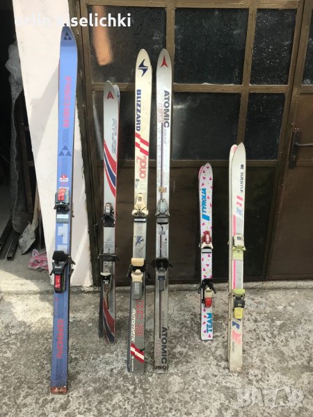Ски с автомати -  използвани за начинаещи, снимка 1