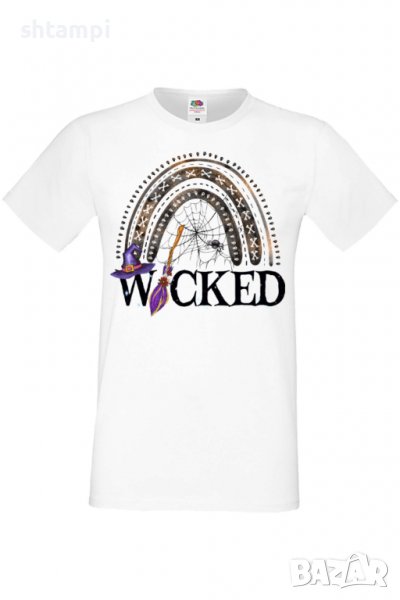 Мъжка тениска Wicked Witch,Halloween,Хелоуин,Празник,Забавление,Изненада,Обичаи,, снимка 1