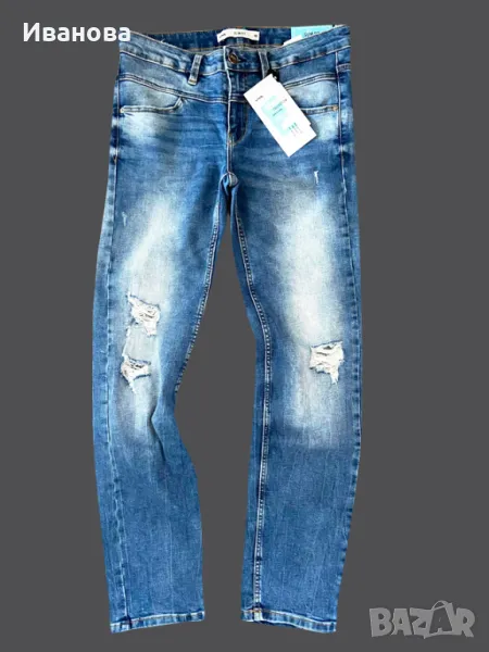 Дънки от страхотен еластичен деним, снимка 1