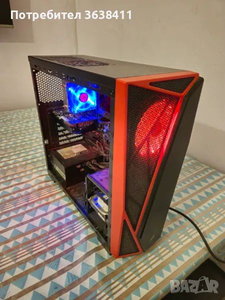 Геймърски компютър гаранция/i5 6600 16GB,GTX 1050ti 4GB, 120GB SSD, 1TB HDD, снимка 1