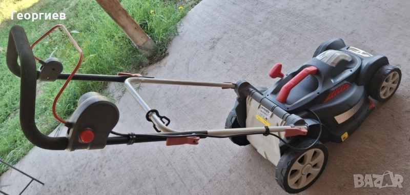 Електрическа косачка за трева 1,6kW 37см + кабел 20м, снимка 1