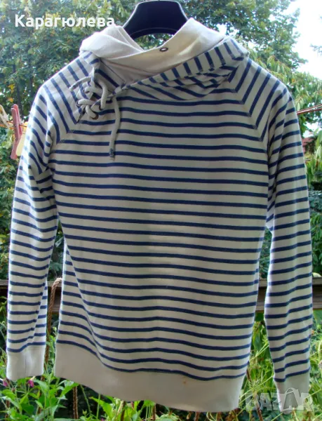 Суитшърт с двойна качулка FLG Flashlights Double Hood Lace Up , снимка 1