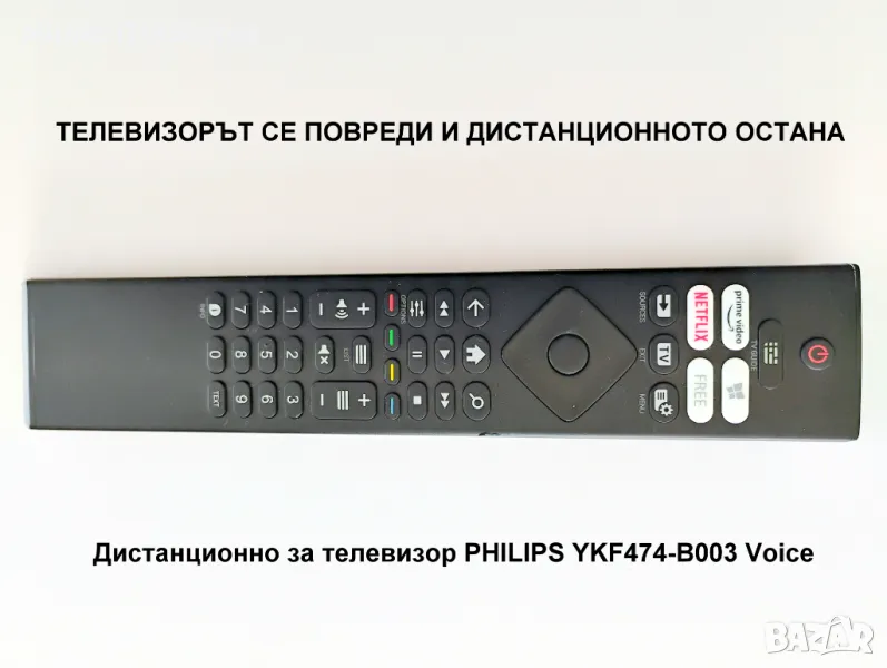 Дистанционно за ТВ, снимка 1