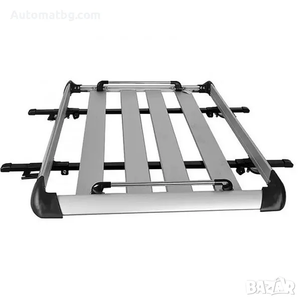 Багажник за таван Automat, Тип скара, Универсален, До 75кг, RB512, Алумин, Сив, снимка 1