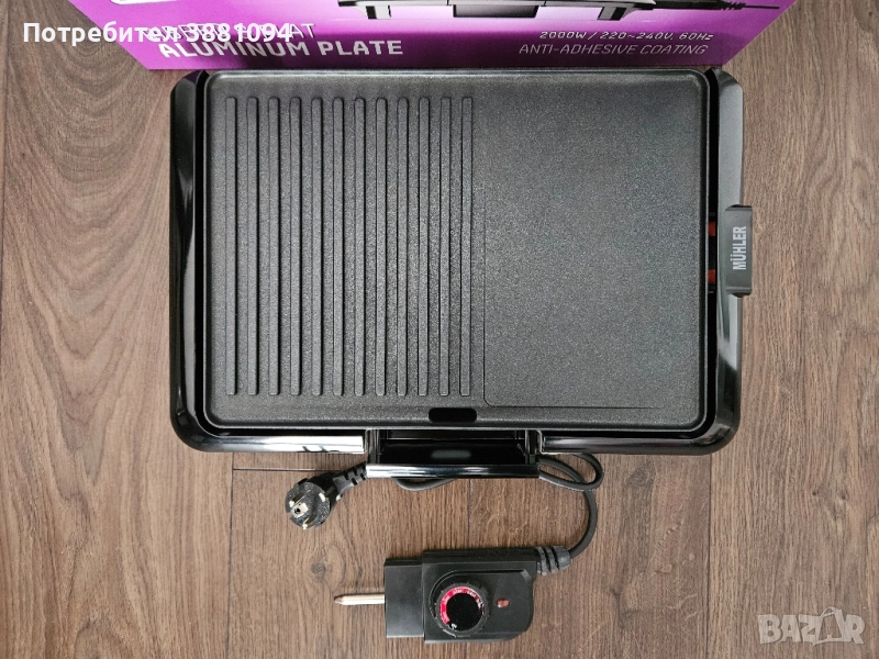 Електрическа скара MÜHLER, модел MG-2536, снимка 1