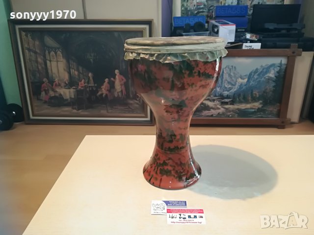 КЕРАМИЧНА ТАРАМБУКА-40Х24СМ, снимка 6 - Колекции - 29233904