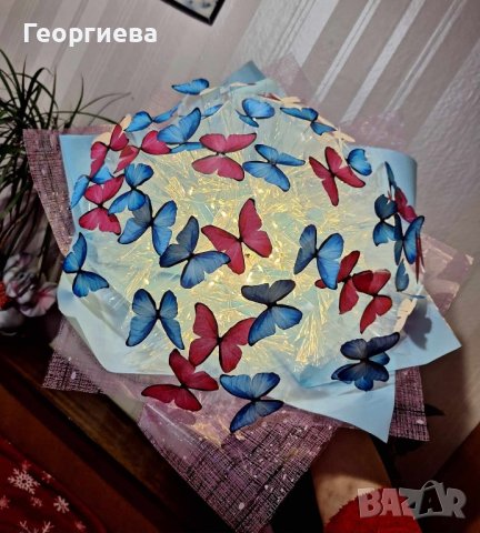 ЗАПОВЯДАЙТЕ‼️Светещи, ръчно
изработени букети от
"DESS" 🦋💐, снимка 16 - Ръчно изработени сувенири - 44272208