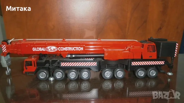 Кранове и комунални машини в мащаб 1/50, 1/55