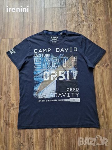 Страхотна мъжка  тениска  CAMP DAVID  размер  XL, снимка 1 - Тениски - 40738802