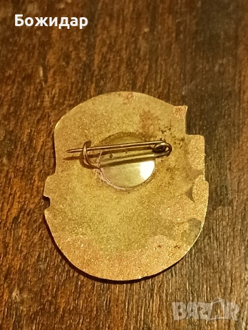 Емайлова Значка. За активна профсъюзна работа. НРБ., снимка 2 - Колекции - 52543616