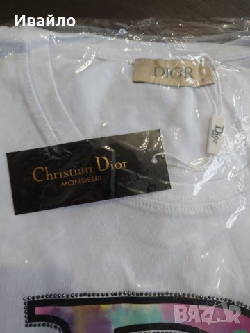 Дамска тениска "DIOR", снимка 2 - Тениски - 39563437