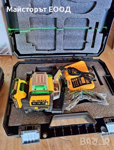 3D лазерен нивелир Dewalt, снимка 2 - Измервателни инструменти - 39485687