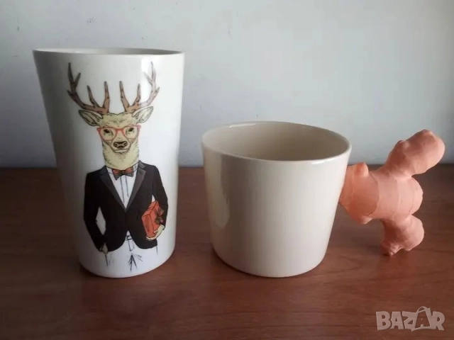 Авторски чаши порцелан 