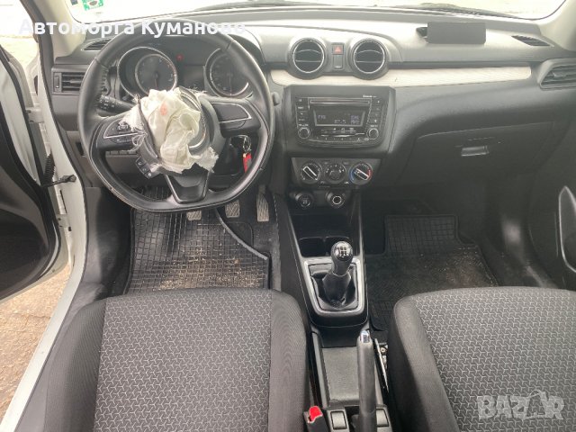 Suzuki Swift 5 1.2i, 90 ph., 5sp., engine K12C, 2019, 22 000 km.,euro 6D, Сузуки Суифт 5, 1.2i, 90 к, снимка 8 - Автомобили и джипове - 38988907