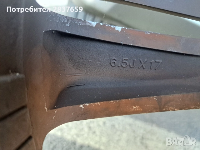 Оригинални джанти за Хюндай- 17 цола 5х114.3, снимка 6 - Гуми и джанти - 52580273