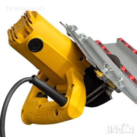 ПРОМОЦИЯ Ръчен циркуляр с приставка за рязане на плочки под 45 градуса с диск, снимка 5 - Други инструменти - 49442584