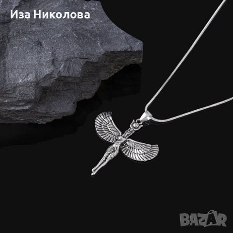 Египетско колие Изида, снимка 2 - Колиета, медальони, синджири - 39446871