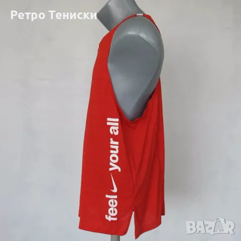 Tank • Nike • червено • размер L • Мъже, снимка 2 - Тениски - 56314747