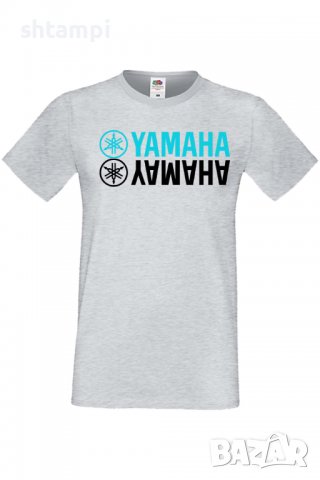 Мъжка тениска YAMAHA Кола Автомобил Лого Logo Подарък, снимка 2 - Тениски - 36879030