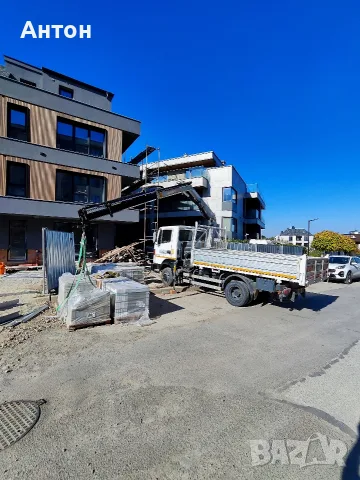 Транспорт Самосвал с кран до 12м, 5тона, снимка 9 - Транспортни услуги - 53982202