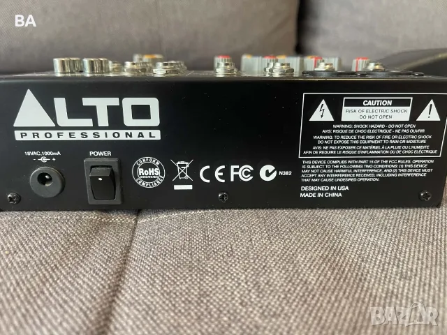 Продавам Аудиомиксер Alto Professional ZMX 862, снимка 2 - Аудиосистеми - 56326868