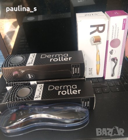 Дерма ролери за домашна микроиглена мезотерапия с 540 титаниеви микро игли