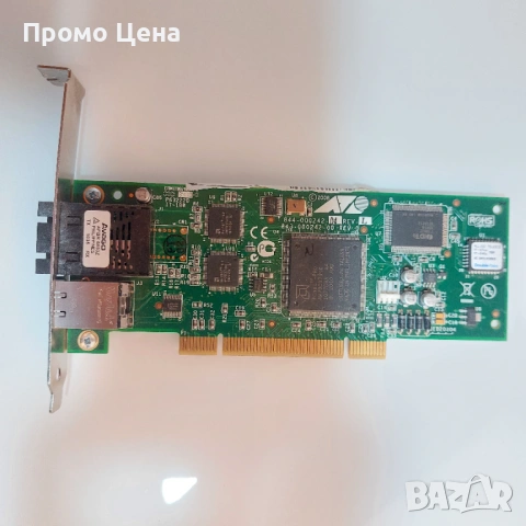 Мрежови LAN карти на PCI слот - Allied Telesis Оптика + LAN и Netgear 10/1000, снимка 4 - Друга електроника - 54206585