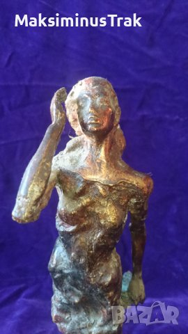 Скулптура Бронз! Класическа , снимка 12 - Антикварни и старинни предмети - 39519926
