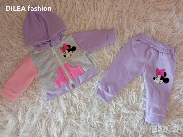 Екипи Мини Маус за бебе Борн, снимка 2 - Кукли - 51967887