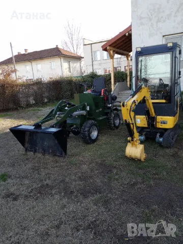 Услуги с малък багер,самосвал и челен товарач , снимка 2 - Кърти, чисти, извозва - 48210327