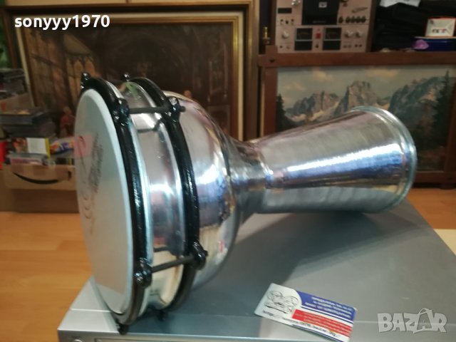 ГОЛЯМА ТАРАМБУКА ИНОКС 40Х25СМ 1210231130, снимка 2 - Ударни инструменти - 42533527