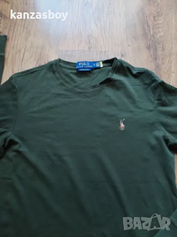 polo ralph lauren men's long sleeve - страхотна мъжка блуза S, снимка 6 - Блузи - 49066378