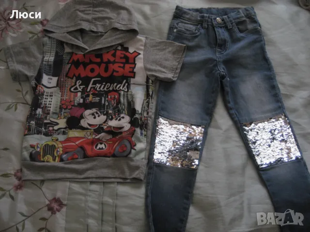 Сладки дрешки за момичета , р.110, снимка 4 - Детски комплекти - 35531223