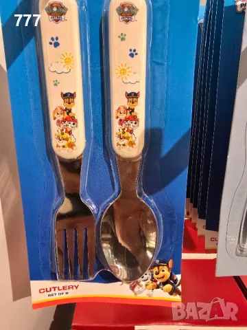 детски прибори за хранене , снимка 2 - Прибори за хранене, готвене и сервиране - 48362329