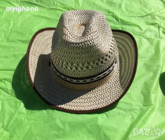 Мъжка лятна шапка с периферия, снимка 5 - Шапки - 38124279