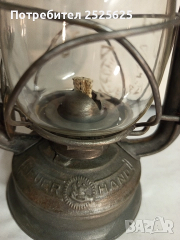 Фенер "Feuerchand 275 Baby", снимка 3 - Антикварни и старинни предмети - 51934529