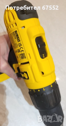 Ударен винтоверт 18V DeWalt DCD776. Само машина, без батерии и зарядно.38€ (цената е крайна!), снимка 5 - Винтоверти - 52997221