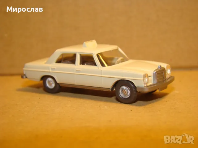 WIKING H0 1/87 MERCEDES BENZ TAXI ТАКСИ МОДЕЛ КОЛИЧКА, снимка 3 - Колекции - 48779217