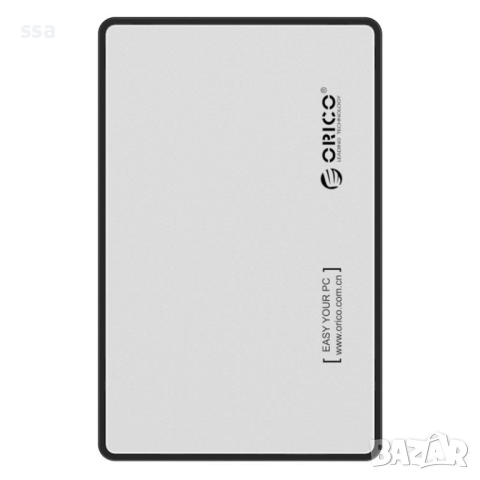 Orico външна кутия за диск Storage - Case - 2.5 inch USB3.0 SILVER - 2588US3-V1-SV, снимка 3 - Външни хард дискове - 44782959