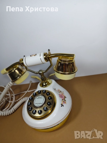 Домашен порцеланов телефон , снимка 2 - Други - 51476479